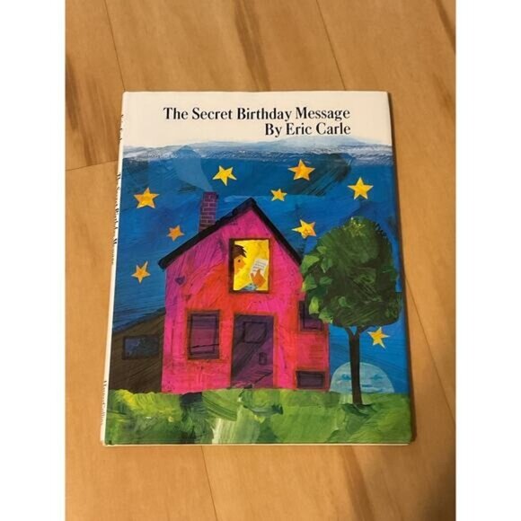 Kohls Cares The Secret Birthday Message By Eric Carle Hardcover Childrens Book - Picture 1 of 4